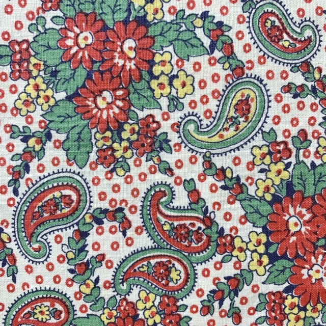 海外で人気の【フィードサック】 1930年代アメリカ製 穀物袋の布地 ヴィンテージ布  UFS-222