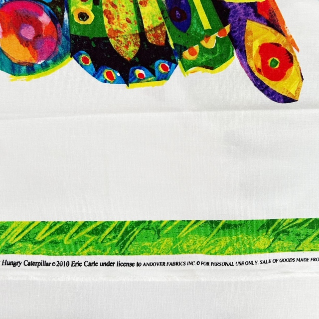 限定品　はらぺこあおむし　エリック・カール サイン入り　ジークレープリント EricCarle(エリックカール) はらぺこあおむし どこでもソフト