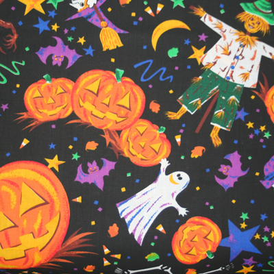 【USA】Halloween柄 50x55cm (UHW-014)