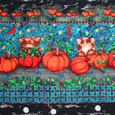 【USA】Halloween柄 50x55cm (UHW-015)