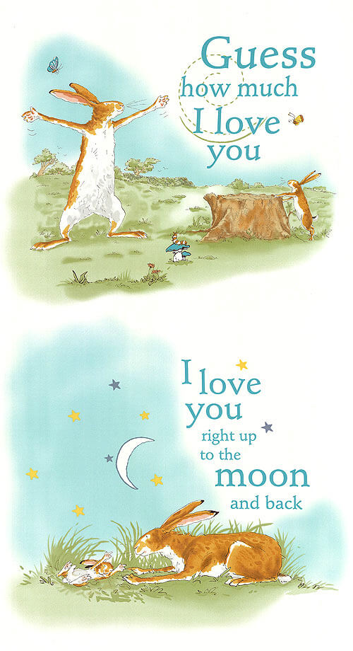 【Kidsプリント/パネル】アイラブユー(UKS-206)