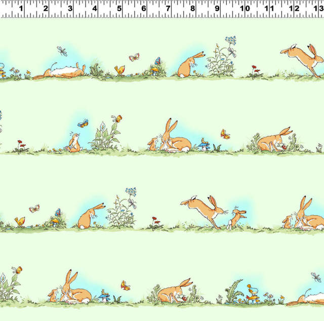 【Kidsプリント】アイラブユー ボーダー柄(UKS-207)