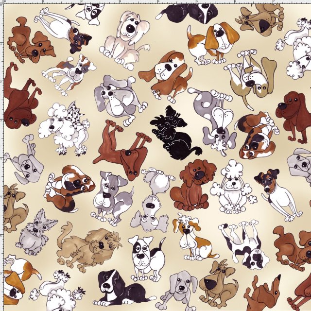 【Loralie Designs】Tossed Doggies Bone (ULH-289)