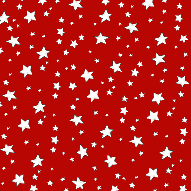 【Loralie Designs】- My Stars Red Fabric -(ULH-324)