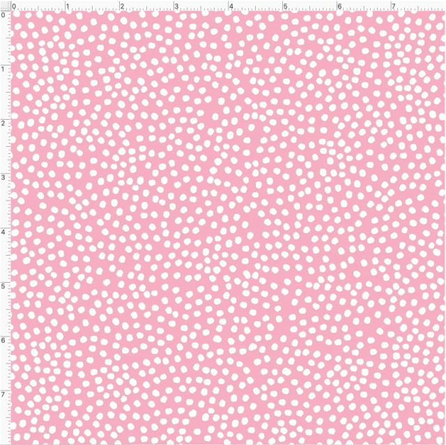 【Loralie Designs】- Bitty Dots Pink ドット柄 ピンク -(ULH-410)