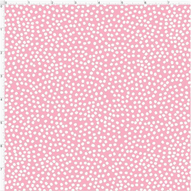 【Loralie Designs】- Bitty Dots Pink ドット柄 ピンク -(ULH-410)