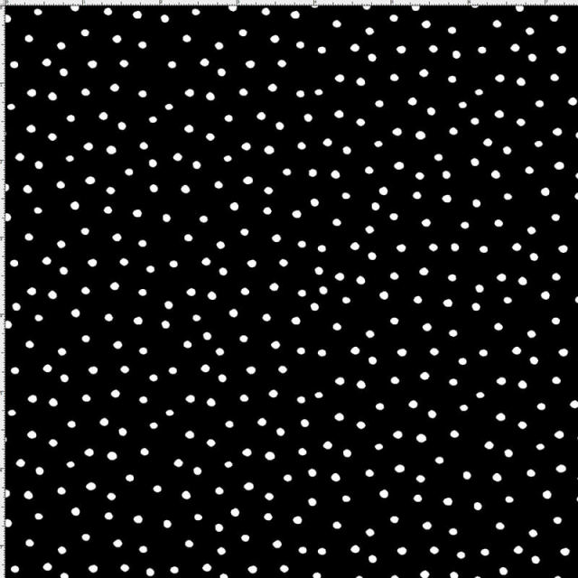 【Loralie Designs】-Dinky Dots Black/White -ドット柄(ULH-235)ブラック系