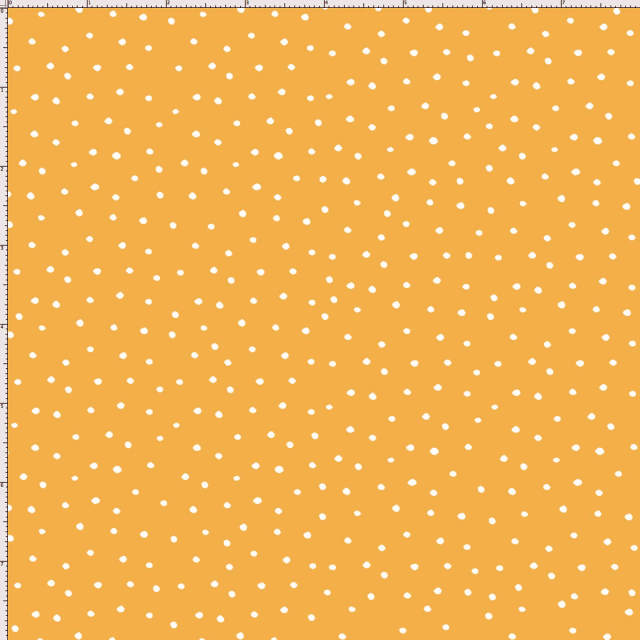 【Loralie Designs】-Dinky Dots Tan/white　ドット柄 (ULH-300)イエロー系
