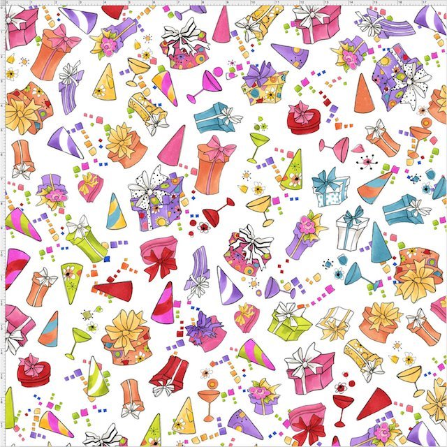 USAファブリック【Loralie Designs】ロラライハリス - Party