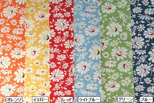 【USAコットン】レトロ花柄 50×55cm (UMD-001)