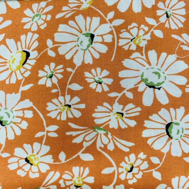 Ü ☆Handmade☆名古屋帯 『USAコットン・お花✖️ドット』