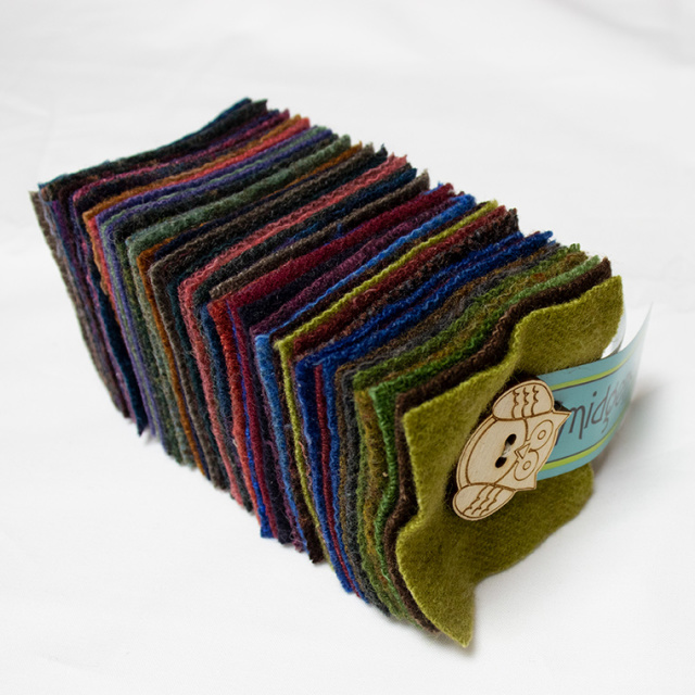 【ウール布アソート ダーク】 (USW-111) USA輸入品