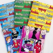 USAコットン 【アメコミ  Archie Comics(アーチーコミックス) 布地セット】 50×55cmサイズ5種5枚  数量限定生地セット（COS-062）