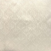 ジャガード織り生地   JOT-238  ダマスク柄　50×110cm刻み　4色展開/ホワイト系