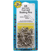 【Curved Basting Pins】 カーブピン（大） 65個入り (NOT-172)