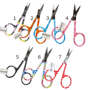 Galaxy 刺繍はさみ 手芸用小型ハサミ 糸切り用に 3.75インチ(9.6cm)   Embroidery Scissors  ステンレススチール  [NOT-247]