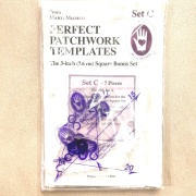 USA製【 Marti Michell 】マーティ・ミッチェル  パーフェクトパッチワーク アクリルテンプレート セットC  (NOT-305)