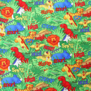 【動物プリント】50×55cm (UAN-021)