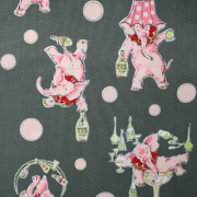 【動物プリント】50×55cm (UAN-027)