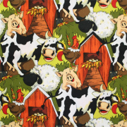 【動物プリント】50x55cm (UAN-031)