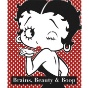 【Betty Boop　USAコットン】ベティブープ  パネル生地  90×110cm (UBE-029)