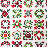 USA輸入【クリスマス柄】ボルチモア 50x110cm (UCH-029H) カラーバリエーション