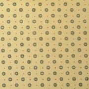 【キャリコ】50x55cm (UCRY-006) 小花柄  イエロー系
