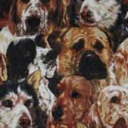 【犬柄プリント】50x55cm (UDG-021)