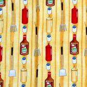 【Foods&Kitchen柄】50×55cm (UFK-002)