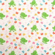 【カエル柄プリント】50x55cm (UFRG-019) カラーバリエーション