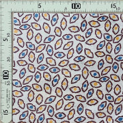 海外で人気の【フィードサック】 1930年代アメリカ製 穀物袋のカットクロス ヴィンテージ布  UFS-176