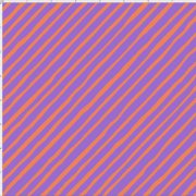USAファブリック【Loralie Designs】ロラライハリス - Bias Stripe Purple / Orange - パープル オレンジ ストライプ柄 (ULH-137)