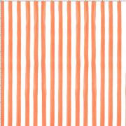 USAファブリック【Loralie Designs】- Gulf Stripe Orange Fabric  (ULH-347)ストライプ柄