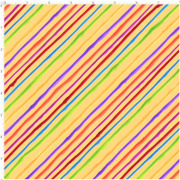 USAファブリック【Loralie Designs】ロラライハリス - Quirky Bias Stripe Yellow- ストライプ柄 イエロー系(ULH-370)