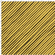USAファブリック【Loralie Designs】- Quirky Bias Stripe Yellow-ストライプ柄(ULH-395)