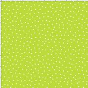 【Loralie Designs】- Dinky Dots Lime / White  - (ULH-125)ドット柄  イエローグリーン