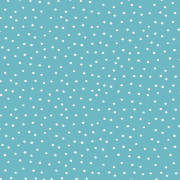 【Loralie Designs】- Dinky Dots Turquoise / White -ドット柄(ULH-185)ライトブルー系