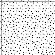 【Loralie Designs】-Dinky Dots White/Black -ドット柄(ULH-238)ホワイト系