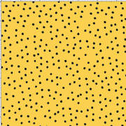 USAファブリック【Loralie Designs】ロラライハリス - Dinky Dots Yellow/Black ディンキードット - ドット柄(ULH-247)イエロー系