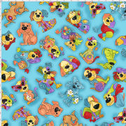 【Loralie Designs】Joyful Toss Turquoise (ULH-259)