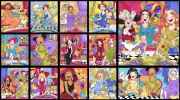 【Loralie Designs】Sitting Pretty Fabric Panel(ULH-273)   ロラライハリス パネル生地