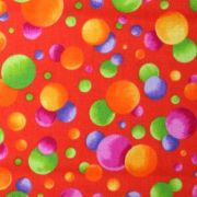 【水玉プリント】50x55cm (UMT-008) カラーバリエーション