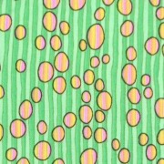 【水玉プリント】50×55cm (UMT-036)ストライプ・ドット系 グリーン