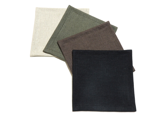 ハンドメイド【927】リバーシブル布コースター50枚セット 日の通販