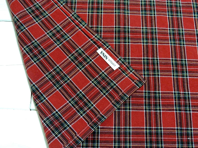 ランチョンマットMサイズ/タータンチェック 30×41cm