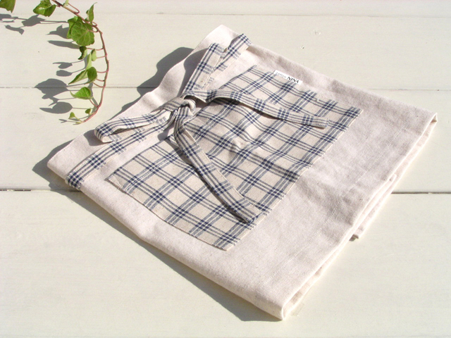 カフェ風 子供エプロン