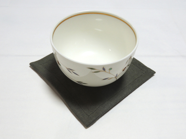 綿麻リバーシブルコースター