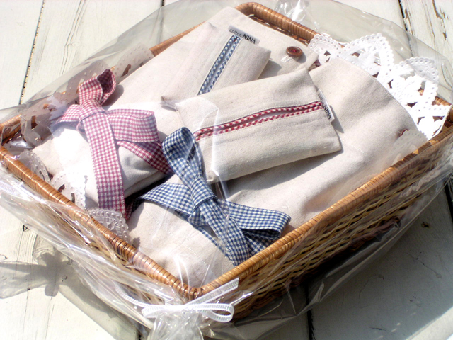 かご入りラッピング