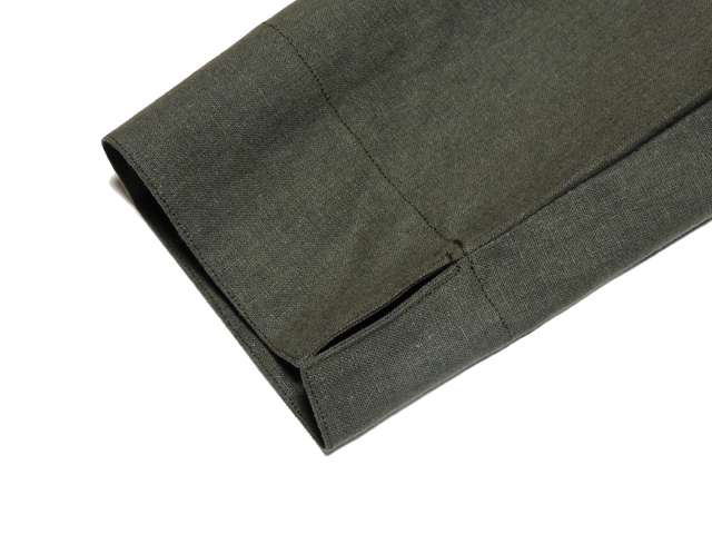 VえりTブラウスショート丈長袖