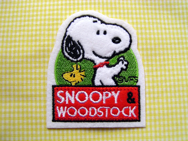 スヌーピーワッペン